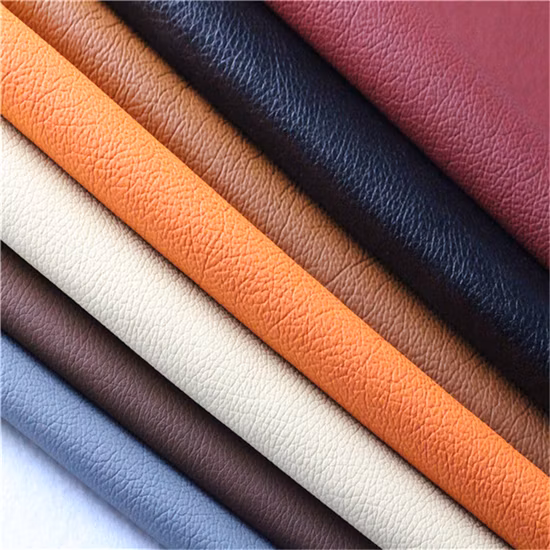 1.3mm Thickness Recycled PVC Faux Leather Eco-Friendly Sofa Synthetic Leather PU Microfiber Vegan Leather for Furniture