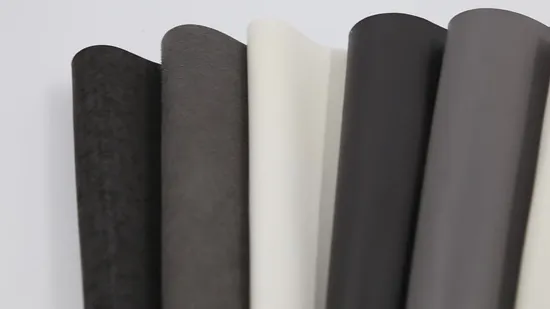 1.3mm Thickness Recycled PVC Faux Leather Eco-Friendly Sofa Synthetic Leather PU Microfiber Vegan Leather for Furniture