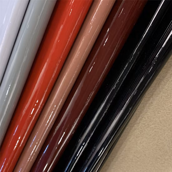 Spiegel-Mikrofaser-Schuhe, künstliche Polsterung, PU-Kunstleder, Tasche aus Leder