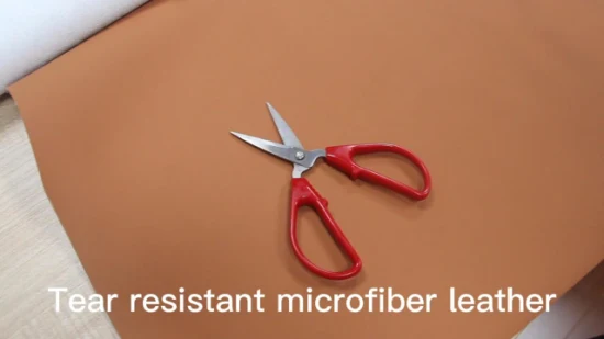Reißfestes neuartiges Kleidungsstück aus Mikrofaser-Kunstleder
