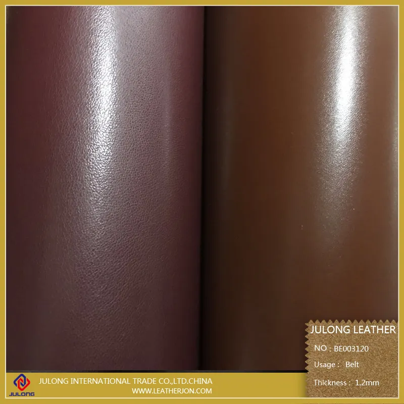 Ölimitat-PU-Mikrofaser-Synthetik-Kunstleder für Gürtel